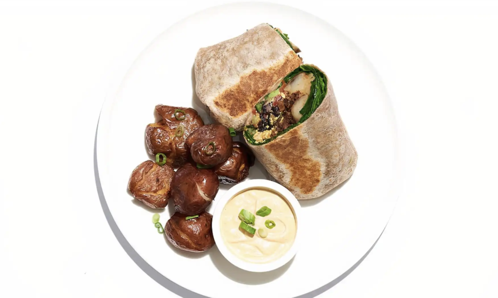 Cafe Gratitude Plant-Based Nourished Breakfast Wrap Photo