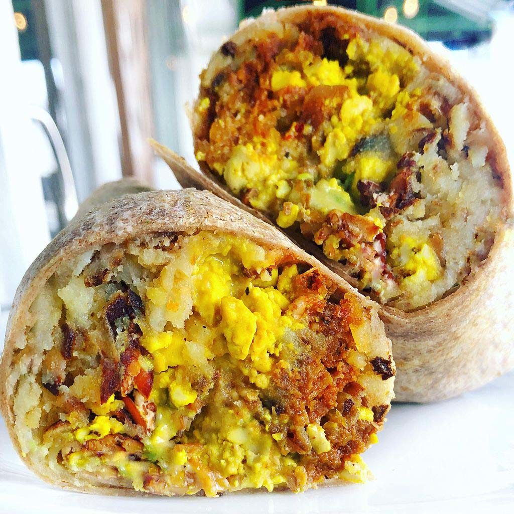 Real Food Daily Vegan Breakfast Burrito