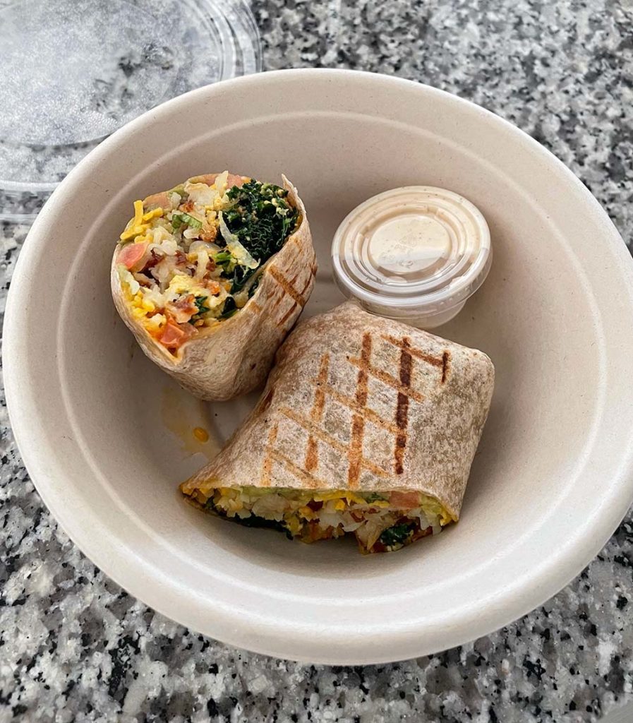 Vegan Breakfast Burritos from Bardonna (Los Angeles, California - Santa Monica)