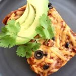 VEGAN ENCHILADA CASSEROLE (GLUTEN-FREE) Vegan Enchilada Casserole Gluten-Free by Vegan Anj Featured