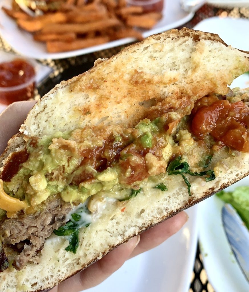 Vegan Burger from Kuma's Corner in Chicago