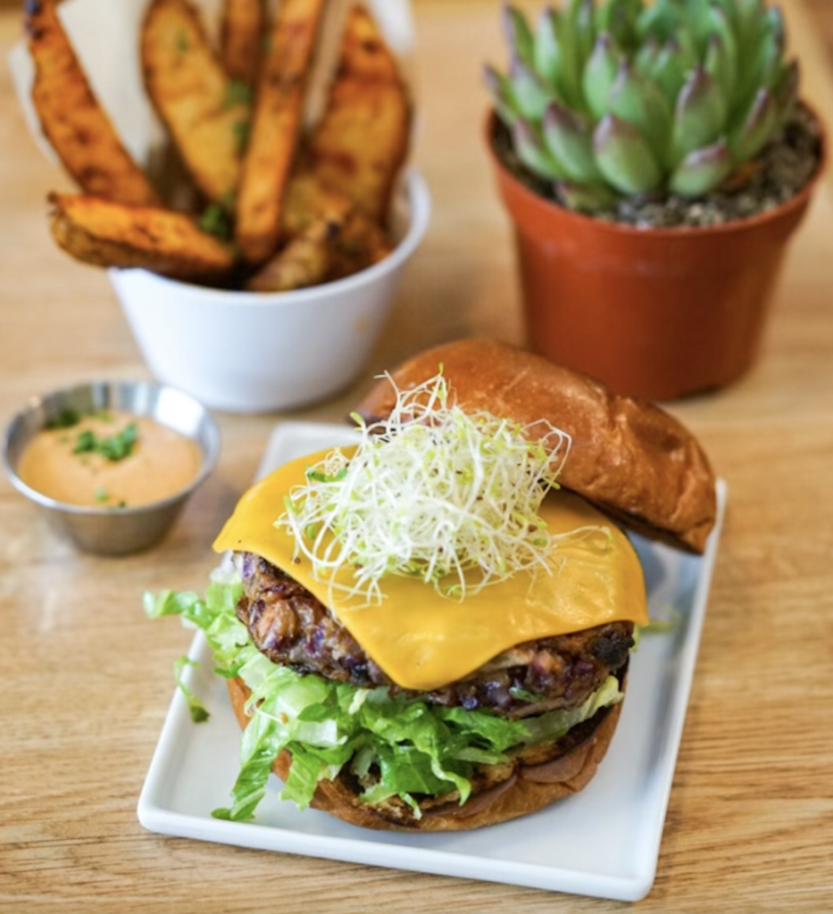 Berbere Housemade Vegan Burgers (Fully Plant-Based) in Santa Monica