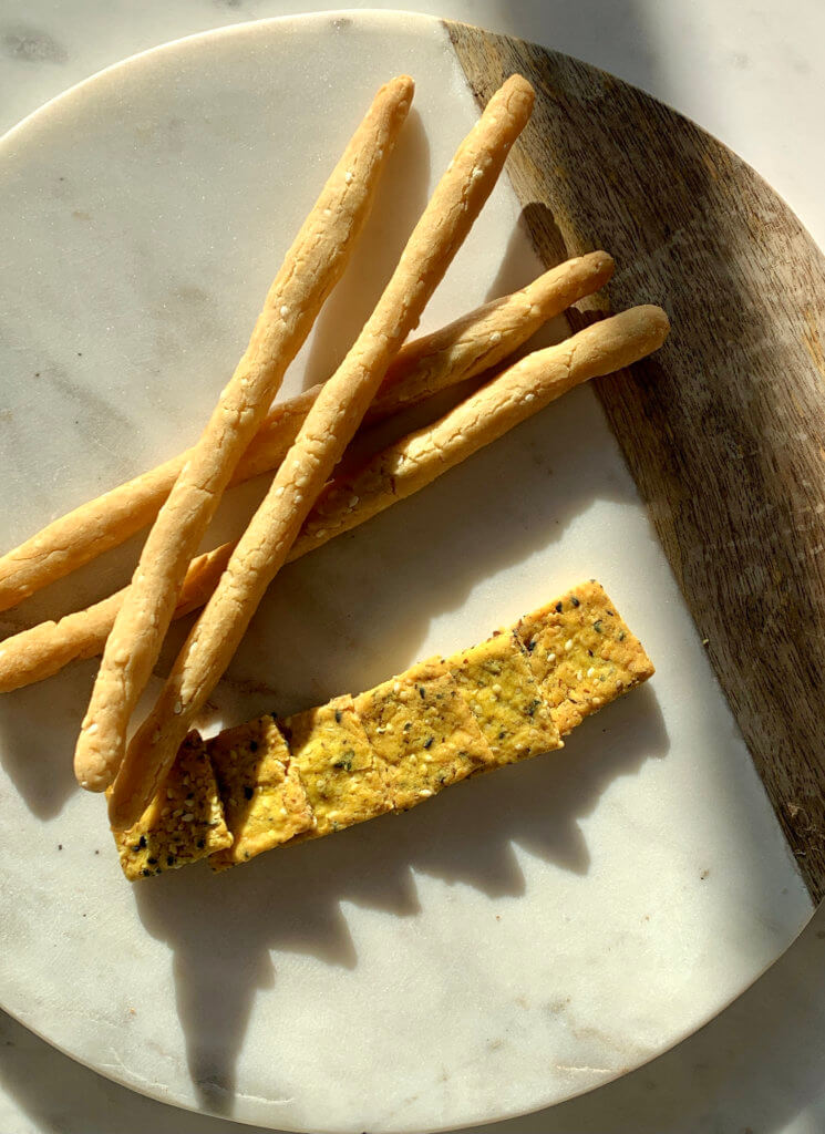 Vegan Anj Vegan Crackers and Condiments