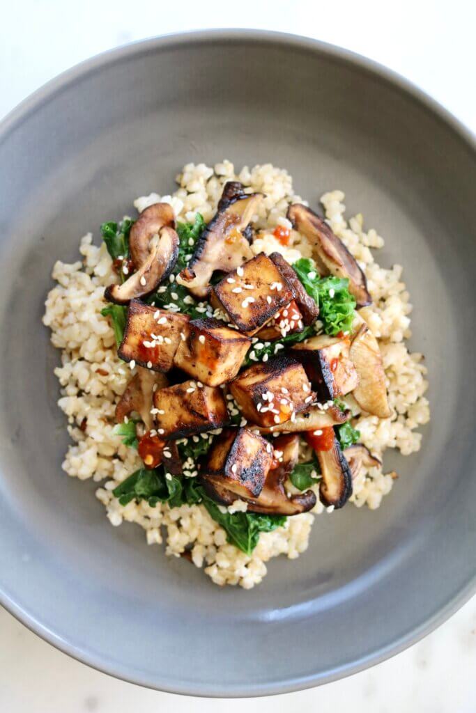 Vegan Teriyaki Grain. Bowl