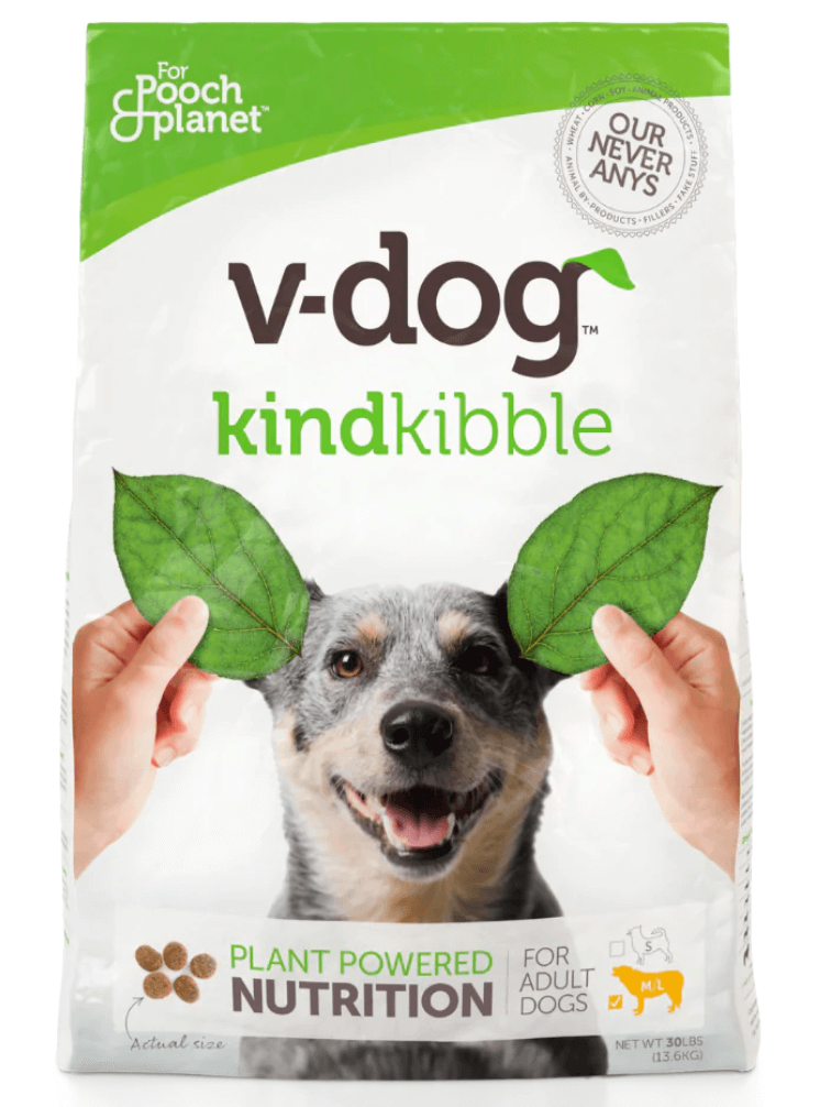 Best Vegan Dog Food (V-Dog Kind Kibble Photo)